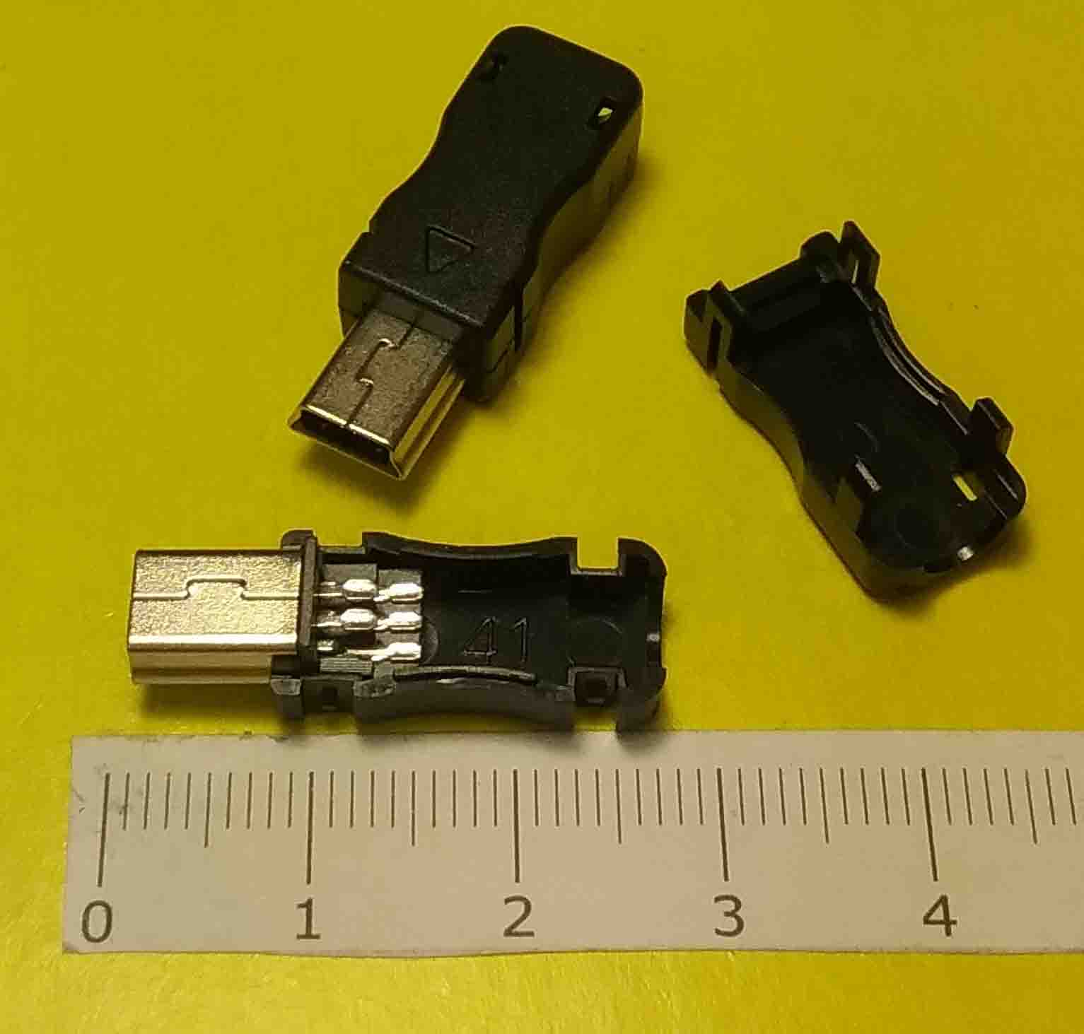 13. Mini usb-5PF штекер